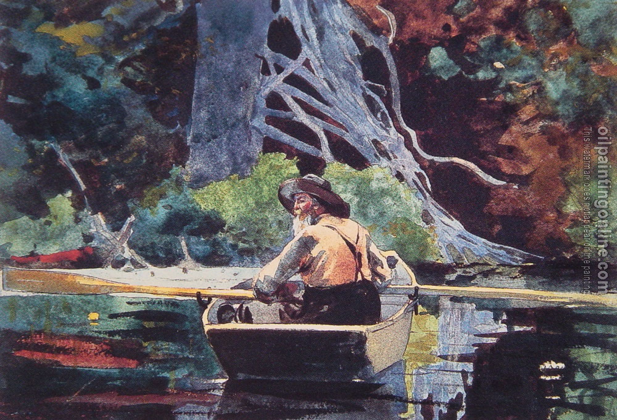 Homer, Winslow - The Red Canoe